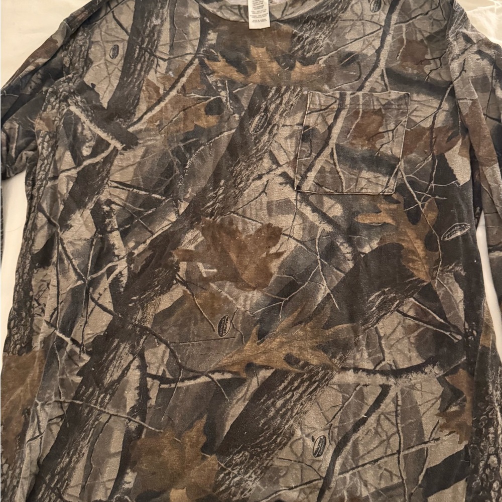 Camouflage Long Sleeve Shirt